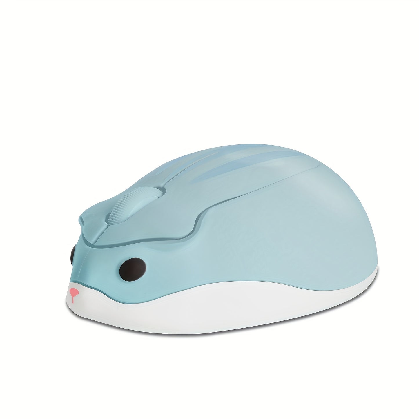 2.4GHz Wireless Mouse Cute Hamster Shape Less Noice Portable Mobile Optical