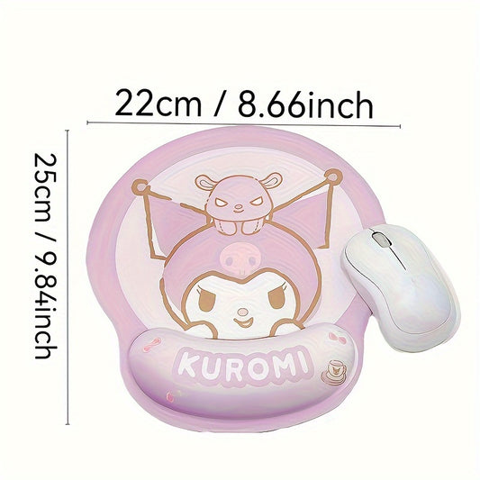 Sanrio Hello Kitty & Friends Ergonomic Mouse Pads - Cute Kuromi