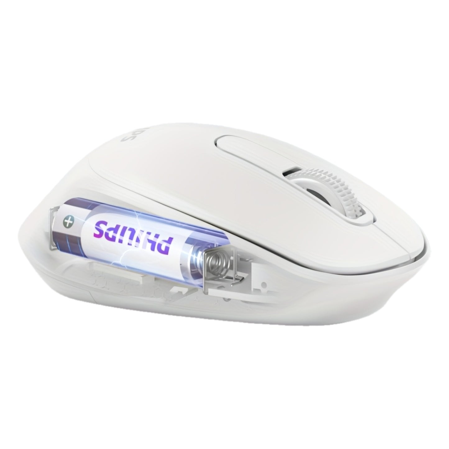 Philips Dual Mode Business Mouse, 2.4G Wireless Mouse, Ergonomic Design