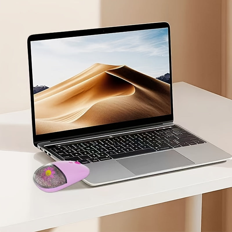 Portable Wireless Gaming Mouse With Silent Ergonomic Design