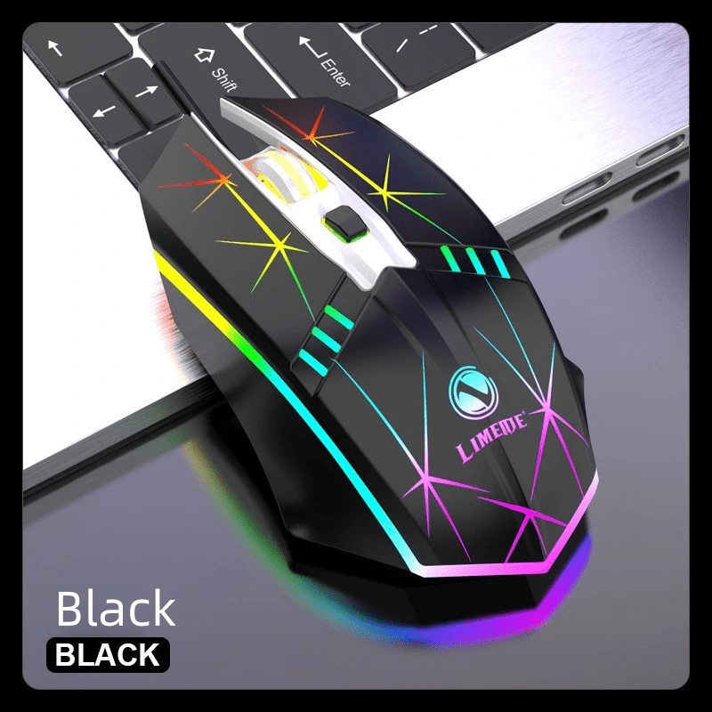 4D Colorful Wired USB Gaming Mouse, Optical Sensor, Ergonomic Design