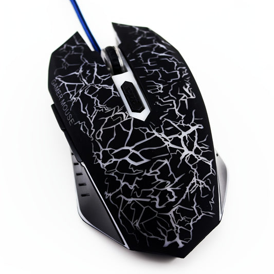 Colorful LED Computer 6KEY Gaming Mouse Professional Ultra-precise For Dota 2 LOL Gamer Mouse Ergonomic 2400 DPI USB Wired Mouse