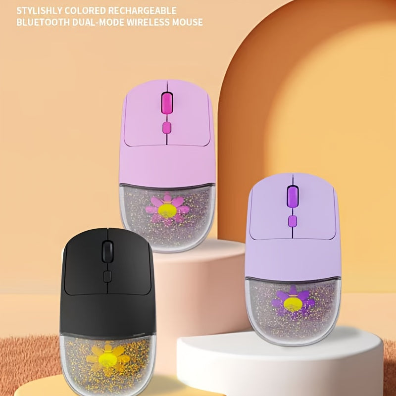 Portable Wireless Gaming Mouse With Silent Ergonomic Design