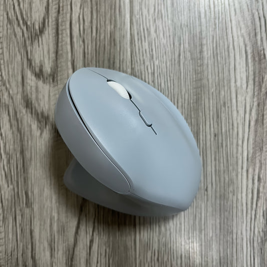 Ergonomic Wireless Vertical Mouse, Dual Mode 2.4G USB+BT 6-Button Standing Vertical Optical Mouse for PC Computer