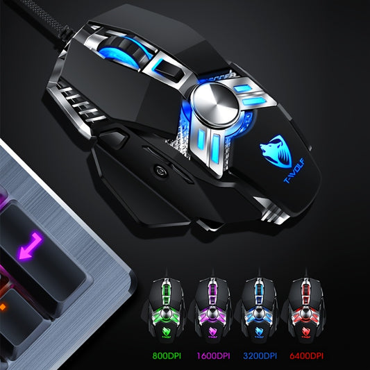 USB Corded Mouse, Office and Home Mouse, Ergonomically Designed for Windows Computers