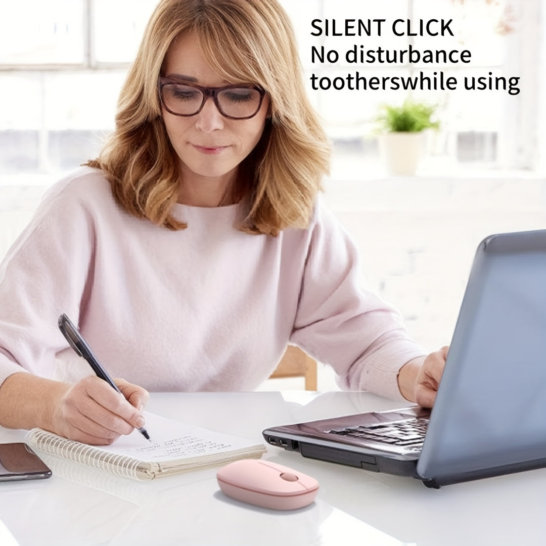 For Philips Wireless Mouse, Silent Click, Portable USB Wireless Mouse, Suitable for PC, Laptop, Gaming