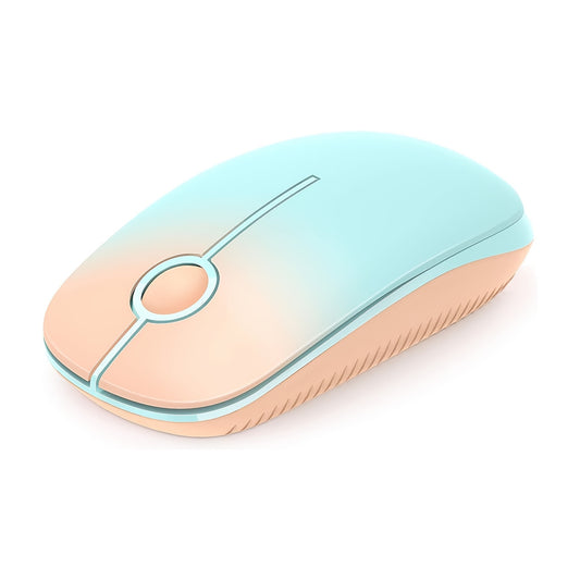 Wireless Mouse - 2.4G Slim Portable Computer Mouse with Nano Receiver
