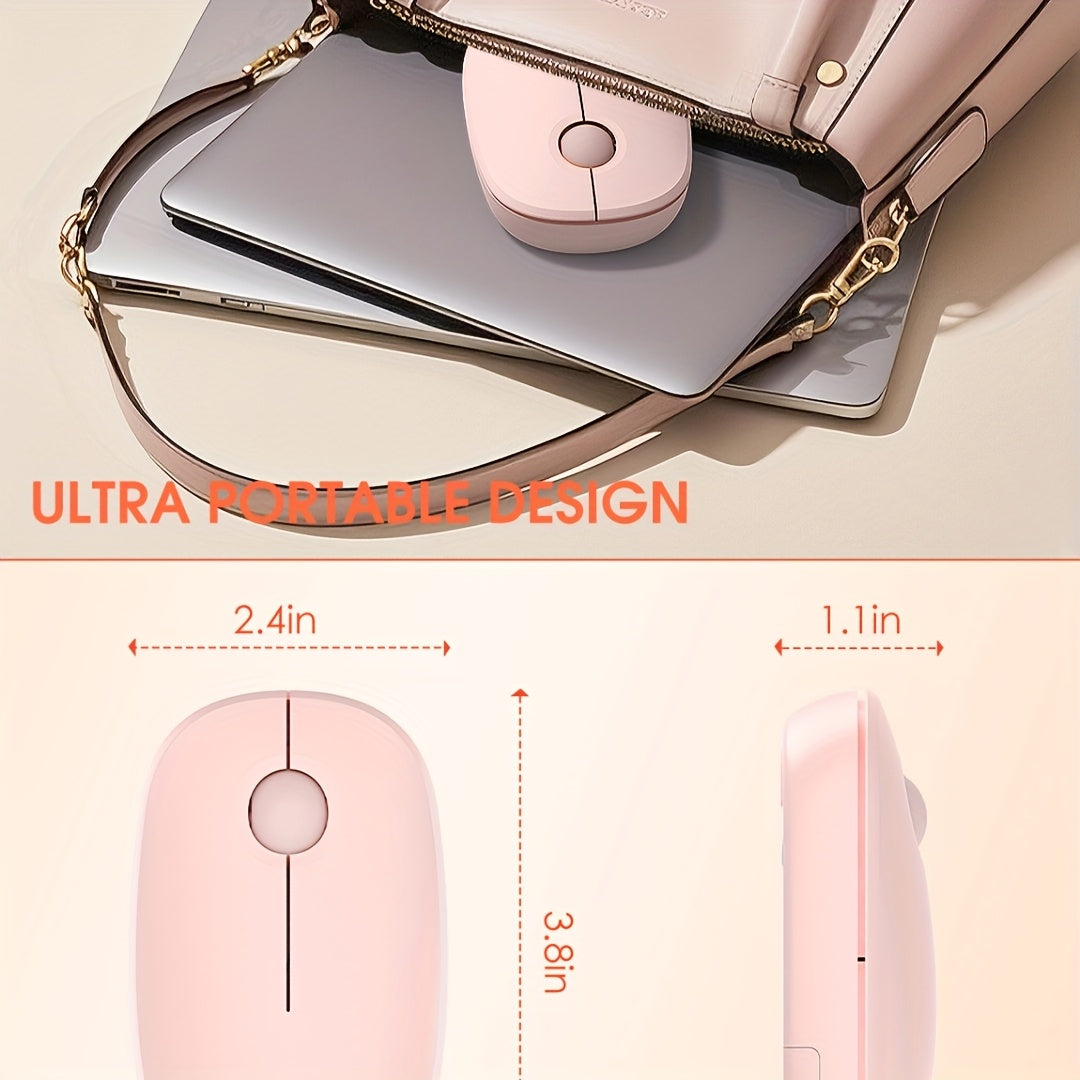 For Philips Wireless Mouse, Silent Click, Portable USB Wireless Mouse, Suitable for PC, Laptop, Gaming