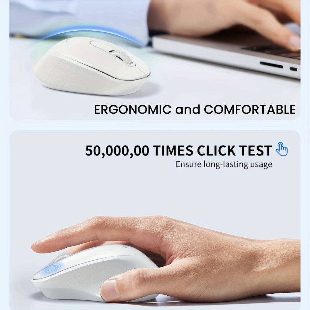 Philips Dual Mode Business Mouse, 2.4G Wireless Mouse, Ergonomic Design