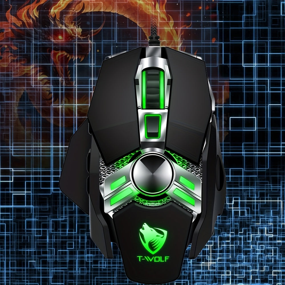USB Corded Mouse, Office and Home Mouse, Ergonomically Designed for Windows Computers
