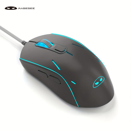 Magegee G12 Mouse with USB Wired Connection, Illuminated Design, Suitable for Office Use