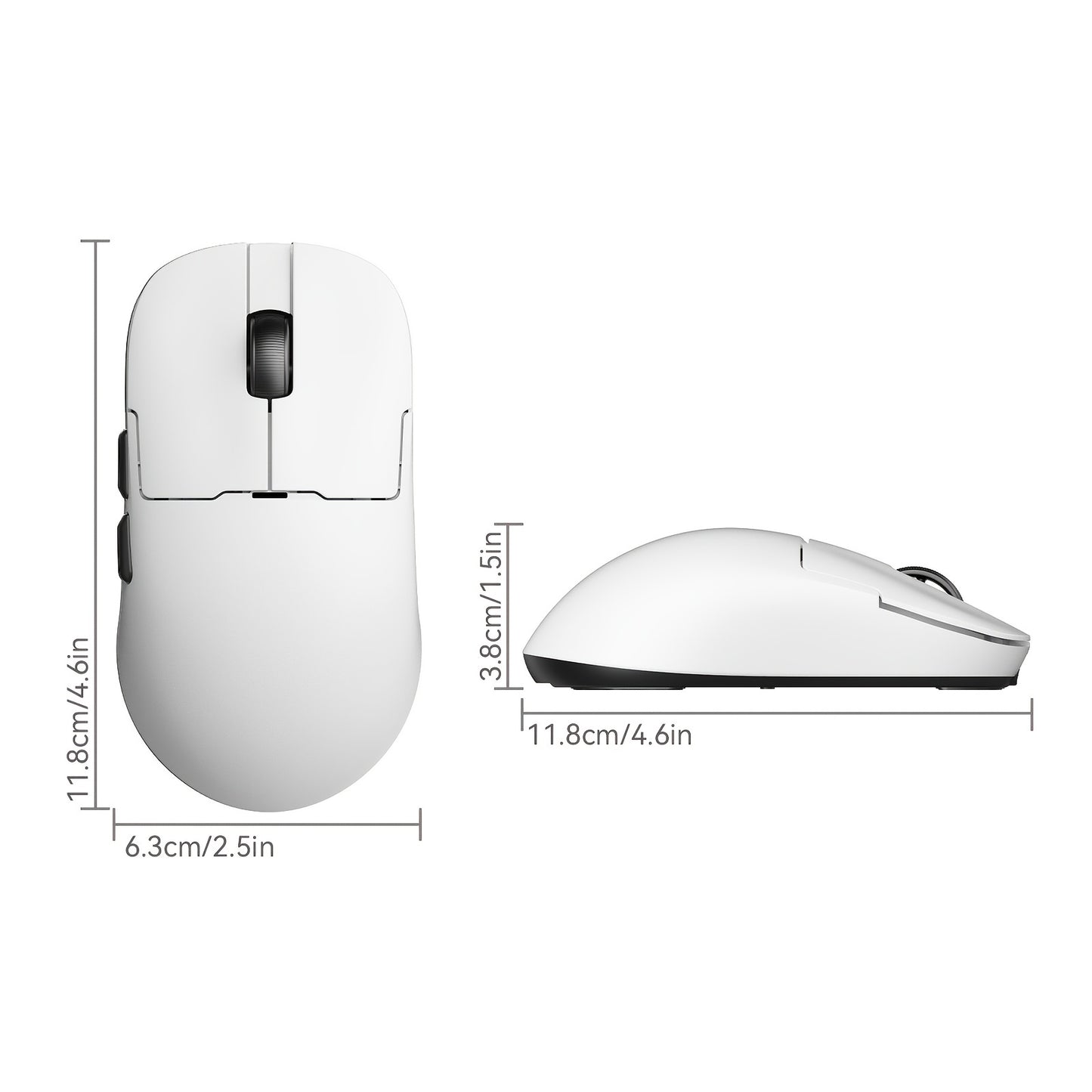 AJ159 APEX Mouse Wireless Gaming Mouse Original Phase PAW3950 Support BT